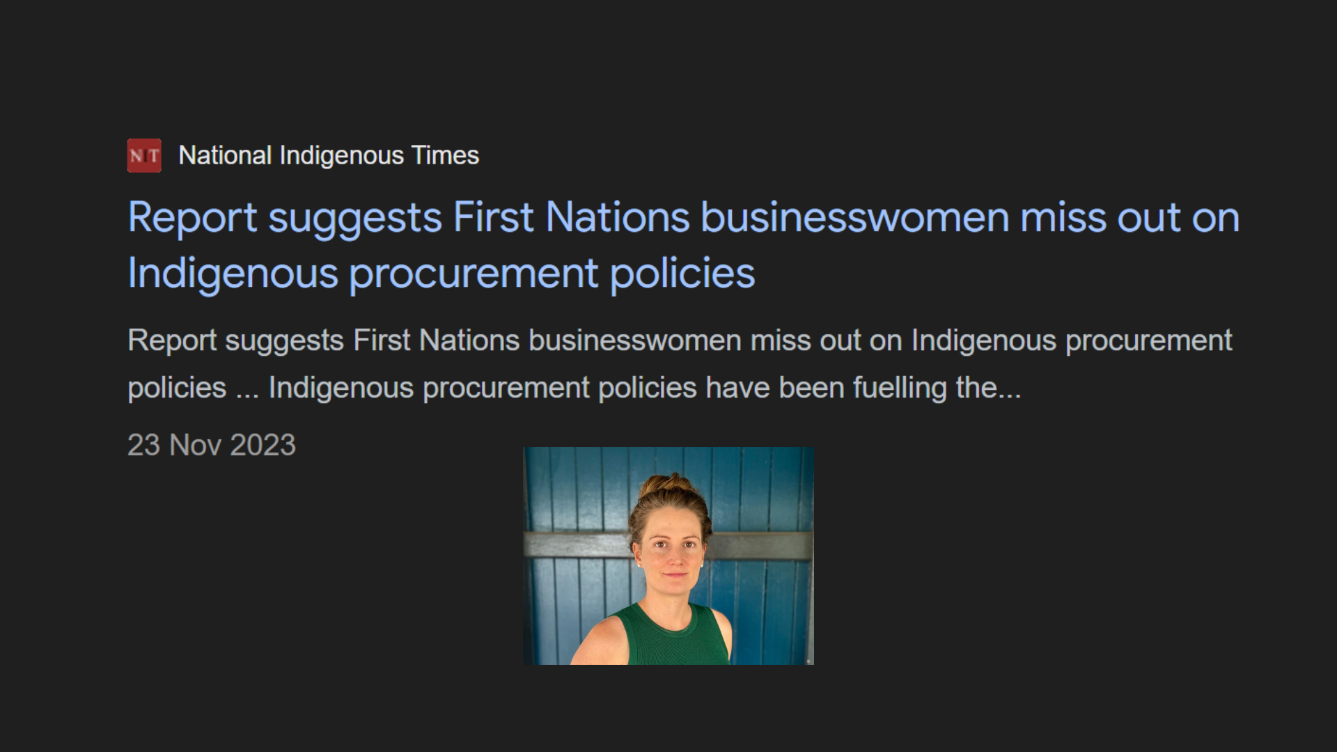 From mates’ rates to merit - ending nepotism in Indigenous Affairs