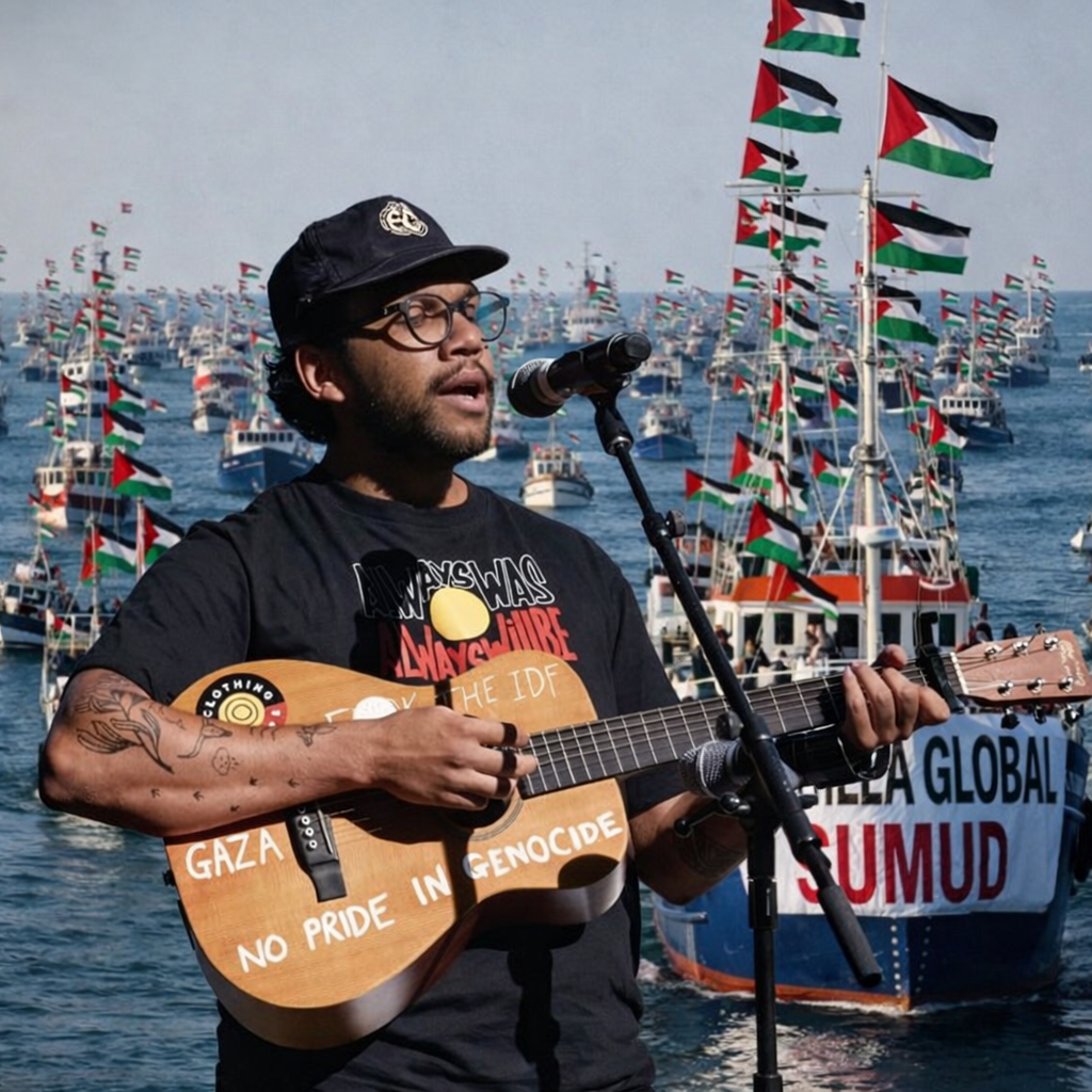 Gomeroi and Ngiyampaa activist to join Gaza flotilla as organisers plan major civilian mission